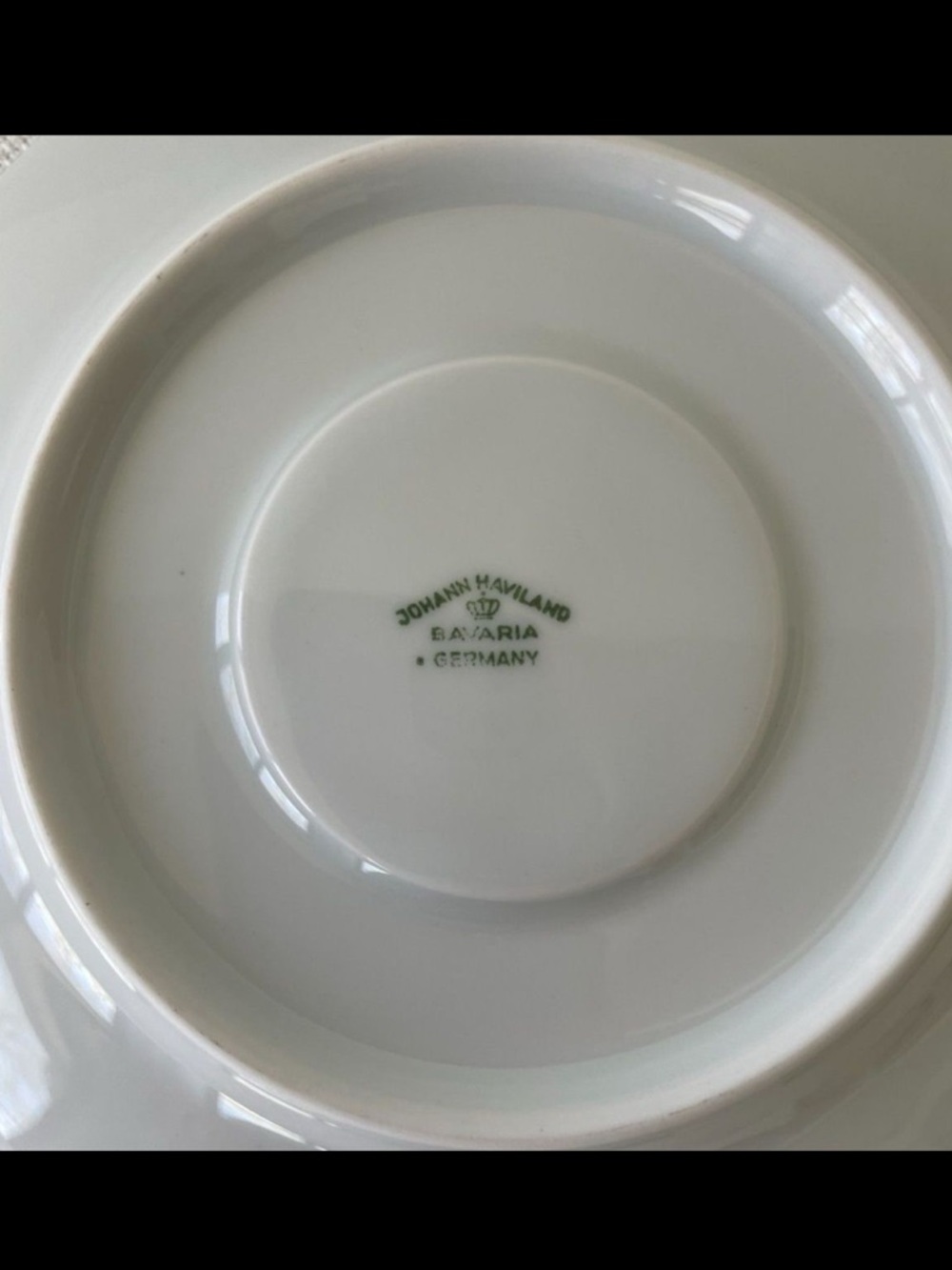 JOHANN HAVILAND Forever Spring Cup and Saucer Set Bavaria Germany Fine China VTG - Picture 4 of 6